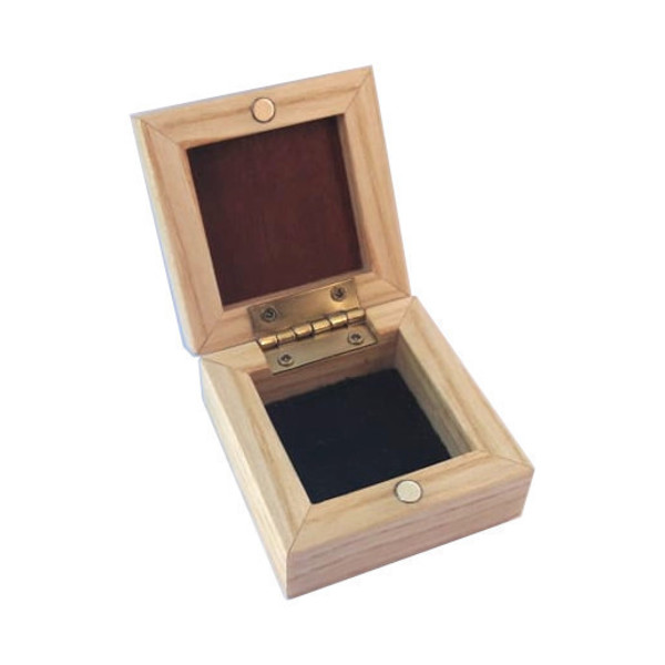 Χειροποίητο κουτί κοσμημάτων από ξύλο και ρητίνη - ξύλο, εποξική ρητίνη, κοσμηματοθήκη - 4