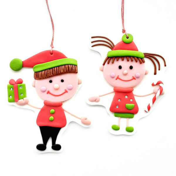 Χριστουγεννιάτικο στολίδι δέντρου παιδάκι - χειροποίητα, χριστουγεννιάτικο, στολίδια, για παιδιά