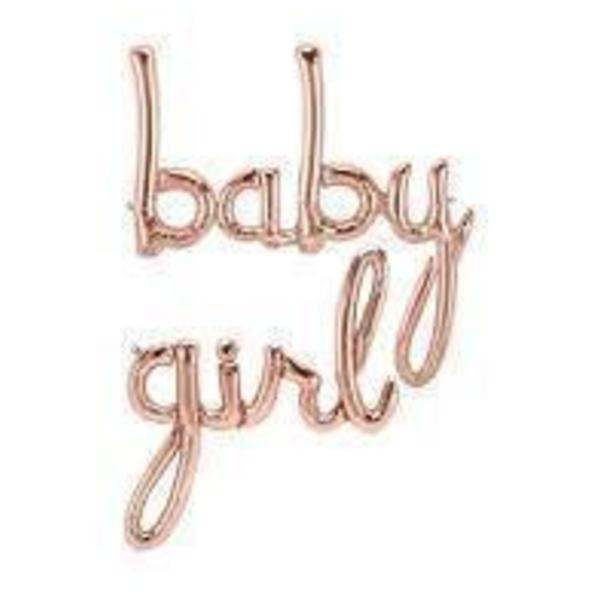 Μπαλόνια Baby Girl - κορίτσι, baby shower