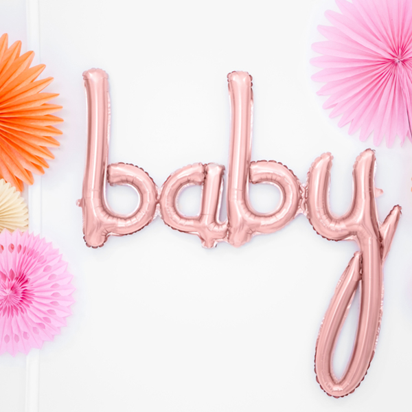 Μπαλόνια Baby Girl - κορίτσι, baby shower - 3