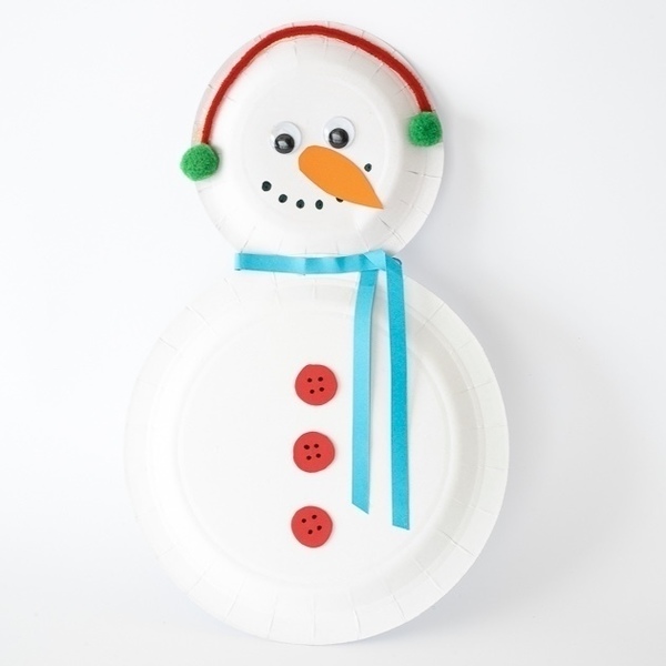 Χιονάνθρωπος DIY Σετ Χειροτεχνίας - χειροποίητα, διακοσμητικά, για παιδιά