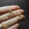 Tiny 20191129150425 1393b53f hickory leaf earrings