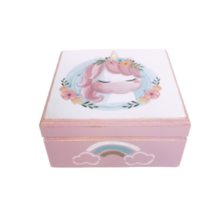 Κουτάκι mtf μονόκερος 14×14×7,5εκ. - κορίτσι, δώρο, κουτί, μονόκερος, δώρα γενεθλίων