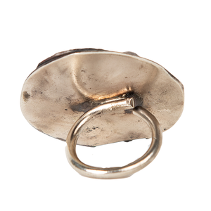 Δαχτυλίδι γυναικείο μεγάλο , ασήμι, ημιπολύτιμος λίθος - ημιπολύτιμες πέτρες, μεγάλα, αυξομειούμενα - 2