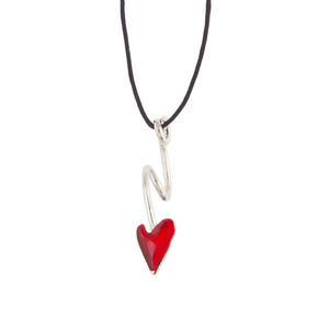 Σκουλαρίκια καρδιά μικρή από ασήμι 925, σειρά "Miniatures" - ασήμι, επιχρυσωμένα, καρδιά, καρφωτά, δώρα αγίου βαλεντίνου - 5