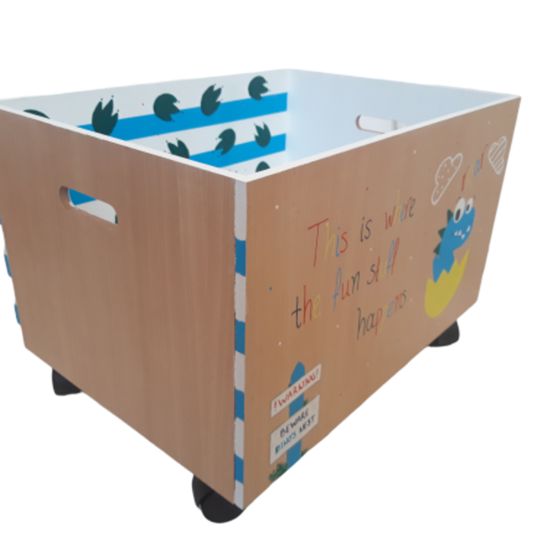 Μπαουλάκι αποθήκευσης - ζωγραφισμένα στο χέρι, αγόρι, δώρο, οργάνωση & αποθήκευση, χειροποίητα, κουτιά αποθήκευσης - 4