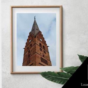 Poster 40*60 Κορυφή Εκκλησίας Αγίου Πέτρου Malmö, Σουηδία | Φωτογραφικό Χαρτί - αφίσες - 3