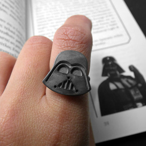 " Star Wars - Darth Vader " - Δαχτυλίδι επάργυρο με τον επικό χαρακτήρα των Star Wars, Darth Vader. - επάργυρα, αυξομειούμενα, φθηνά - 3