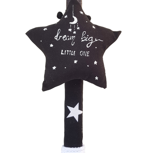 Λαμπάδα "star dream big" - κορίτσι, αγόρι, αστέρι, λαμπάδες, για παιδιά