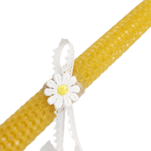 Γυναικεία πασχαλινή λαμπάδα μελισσοκέρι 20cm - κορίτσι, λαμπάδες, για ενήλικες, για εφήβους
