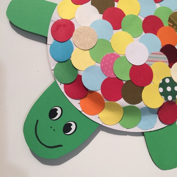 Πολύχρωμη χελωνίτσα Σετ Χειροτεχνίας (Happy Turtle Craft Kit) - δώρο, χειροποίητα, για παιδιά