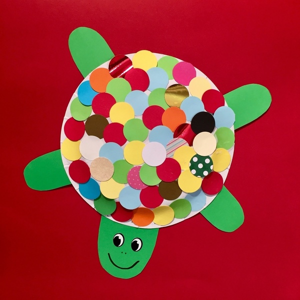Πολύχρωμη χελωνίτσα Σετ Χειροτεχνίας (Happy Turtle Craft Kit) - δώρο, χειροποίητα, για παιδιά - 2