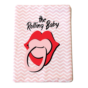 Θήκη Βιβλιαρίου Υγείας - Rolling Baby Pink - κορίτσι, αγόρι, δώρα για βάπτιση, θήκες βιβλιαρίου, μαιευτήριο - 2
