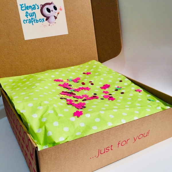 Busy Craft Box - δώρο, χειροποίητα, για παιδιά - 5