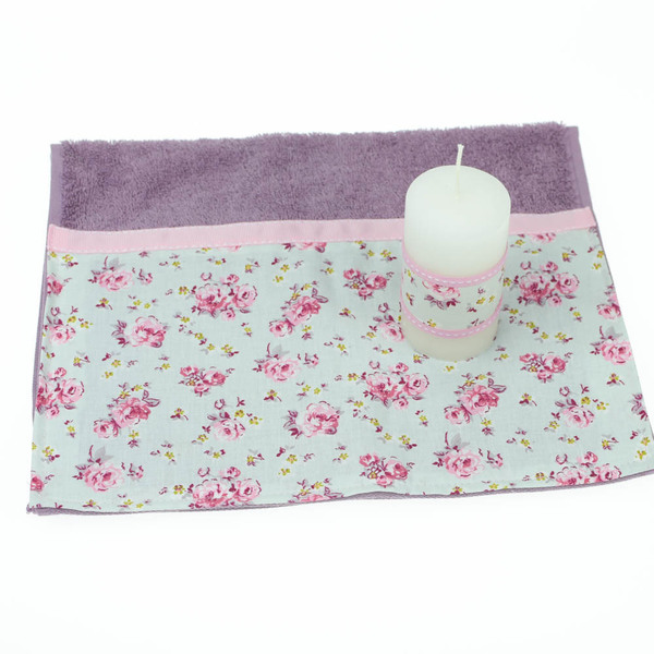 Πετσετάκι χεριών με κερί / Διακόσμηση μπάνιου - κερί, διακοσμητικά, για ενήλικες - 2