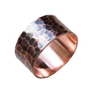 Φαρδύ χάλκινο unisex δαχτυλίδι - δαχτυλίδι, δαχτυλίδια, σταθερά, μεγάλα