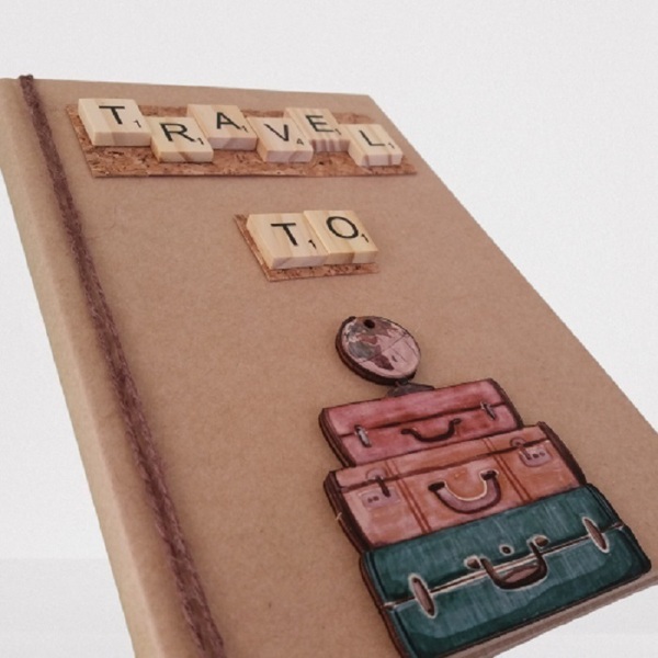 Notebook "TRAVEL TO" - τετράδια & σημειωματάρια