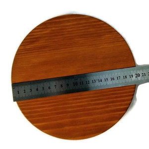 Πλατώ Σερβιρίσματος Ξύλινο απο πεύκο D=20cm - ξύλο, μαμά, ξύλα κοπής, είδη σερβιρίσματος, δίσκοι σερβιρίσματος - 4