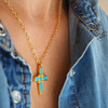 Tiny 20200411211909 2783265a turqoise cross necklace