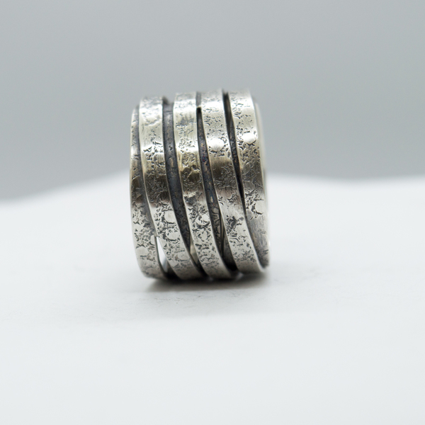 Φαρδύ ασημένιο unisex δαχτυλίδι - ασήμι, δαχτυλίδι, δαχτυλίδια, σταθερά, μεγάλα