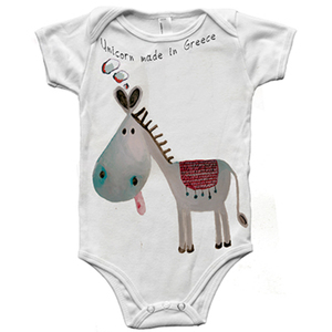 "Unicorn απ΄τον τόπο σου"| Φορμάκι μωρού/ παιδικό μπλουζάκι - κορίτσι, αγόρι, βρεφικά, μονόκερος, 0-3 μηνών, βρεφικά ρούχα
