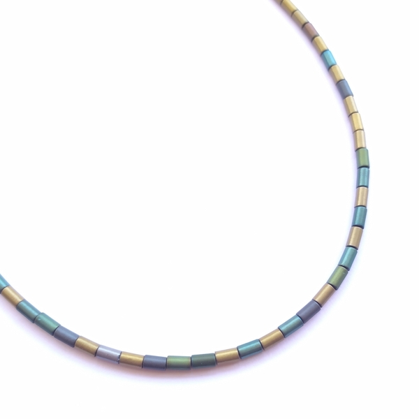 Hematite choker - αιματίτης, τσόκερ