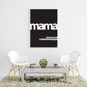 Ξύλινο Καδρο "Mαμά" Γιορτή της Μητέρας|Διακόσμηση Τοίχου - εκτύπωση, αφίσες, μαμά, διακόσμηση σαλονιού, δώρα για γυναίκες - 2