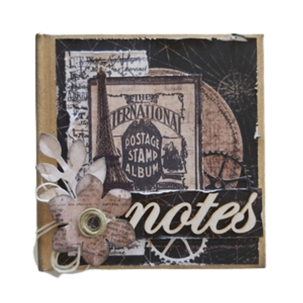 Σημειωματάριο vintage no1 - τετράδια & σημειωματάρια