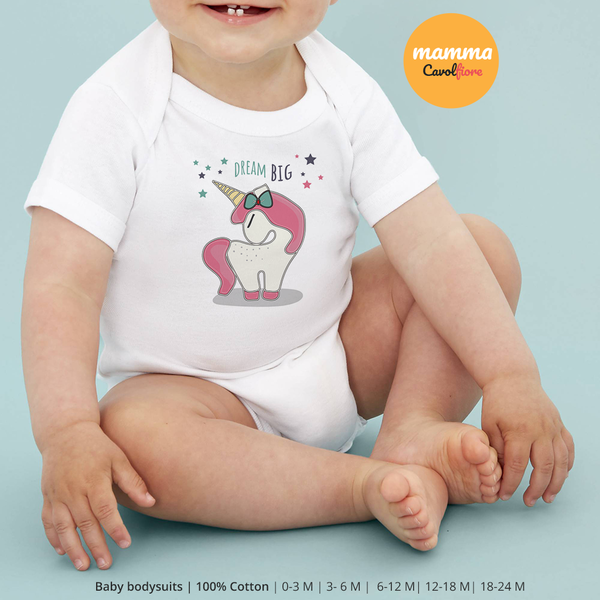Βρεφικό κορμάκι - ΜΟΝΟΚΕΡΟΣ - κορίτσι, μονόκερος, 0-3 μηνών, βρεφικά ρούχα