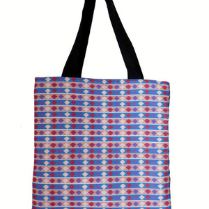 Ethnic tote bag - ώμου, all day, tote, πάνινες τσάντες