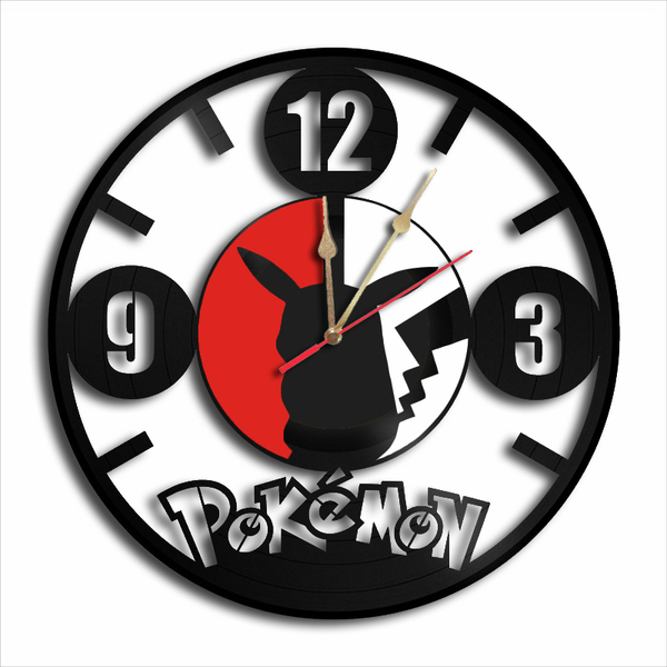 Pokemon χειροποίητο ρολόϊ τοίχου - τοίχου, ρολόγια