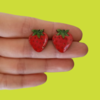 Tiny 20200530105808 f4f5bb7c stud earrings strawberry