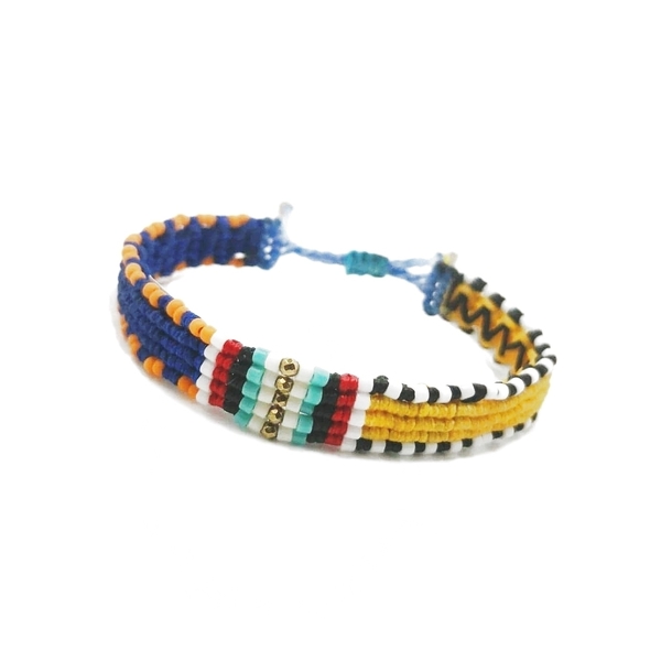 Maasai bracelets , πολύχρωμα μακραμε βραχιόλια με χάντρες - μακραμέ, χάντρες, boho, χεριού, αυξομειούμενα