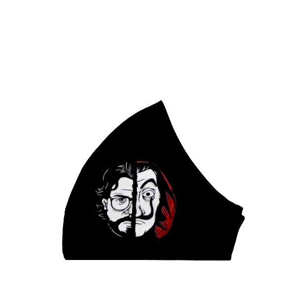 7.Μάσκα βαμβακερή-πολλαπλών χρήσεων-Σχέδιο "LCDP 2" . - βαμβάκι, χειροποίητα, unisex, πλενόμενο, δερματολογικά ελεγμένη, μάσκες προσώπου