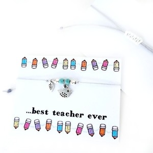 Βραχιόλι για την δασκάλα με πουλάκι - charms, δώρα για δασκάλες, πουλάκι, χεριού, αυξομειούμενα