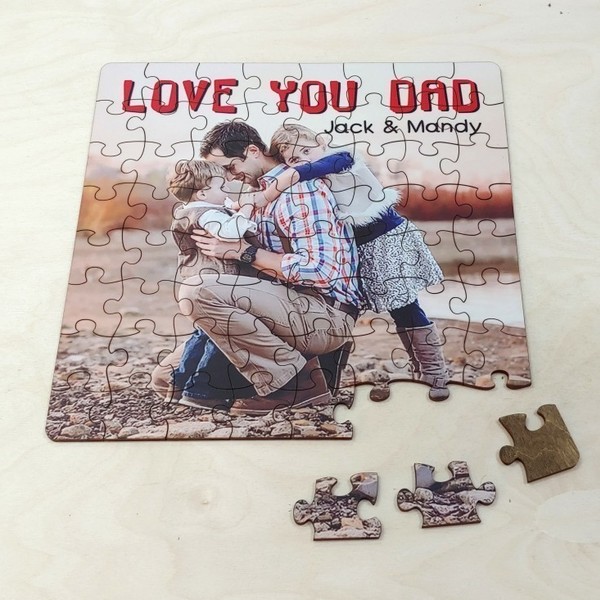 Ξύλινο Puzzle με την φωτογραφία σας κ κείμενο - αδιάβροχο, επιτραπέζια, ξύλινα παιχνίδια - 4