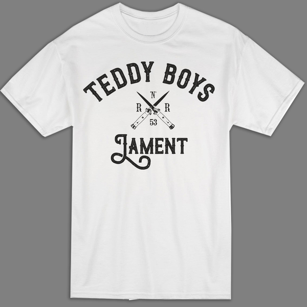 Teddy Boys lament, vintage retro rockers μπλουζάκι - 3