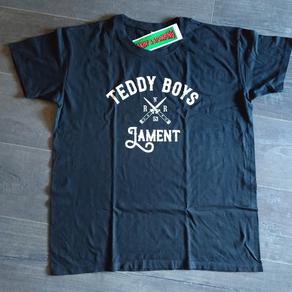 Teddy Boys lament, vintage retro rockers μπλουζάκι - 4