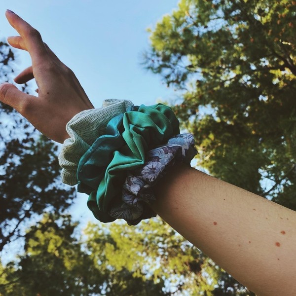 "Amelia" Scrunchie - λαστιχάκια μαλλιών - 2