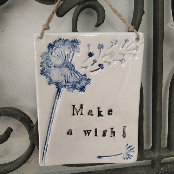 Make a wish - πηλός, κεραμικό, διακοσμητικά - 3