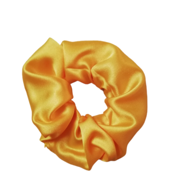 Υφασμάτινο Λαστιχακι Μαλλιων Κιτρινο, Scrunchie! - λαστιχάκια μαλλιών