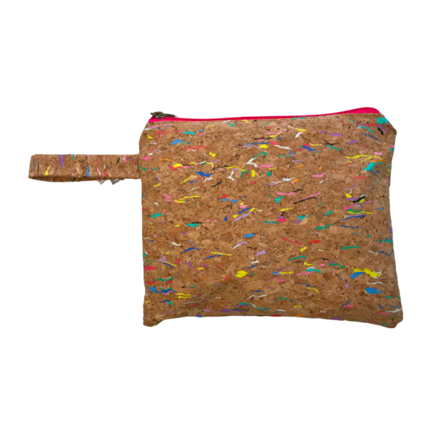 Τσάντα Φελλός Χειρός Colorful Camo - φάκελοι, θαλάσσης, χειρός, καλλυντικών, ταξιδίου, μικρές