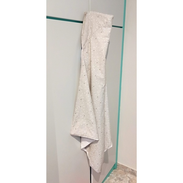 Πετσέτα μπουρνούζι διάστασης 1m*1m - πετσέτα - 2