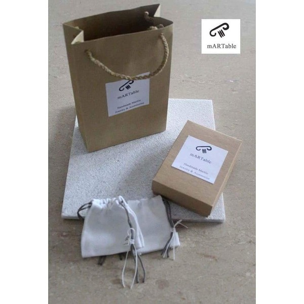 Καρφωτά σκουλαρίκια λευκά τετράγωνα από Ελληνικό μάρμαρο Θάσου και ατσάλι! - χειροποίητα, καρφωτά, μικρά, ατσάλι - 5