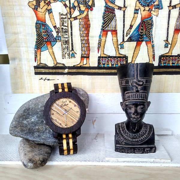 Handmade wooden watch | Ξύλινο χειροποίητο ρολόι - ξύλο, ρολόι, χειροποίητα, unisex, unisex gifts - 5