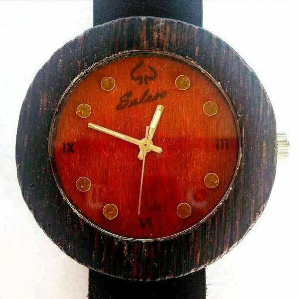 Handmade wooden watch “Οres" |Ξύλινο χειροποίητο ρολόι - δέρμα, ξύλο, ρολόι, χειροποίητα, unisex - 2