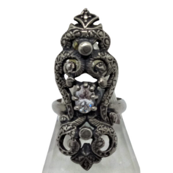 Δαχτυλίδι boho cavalier από ασήμι 925 - ασήμι, chevalier, ασήμι 925, boho, σταθερά - 5