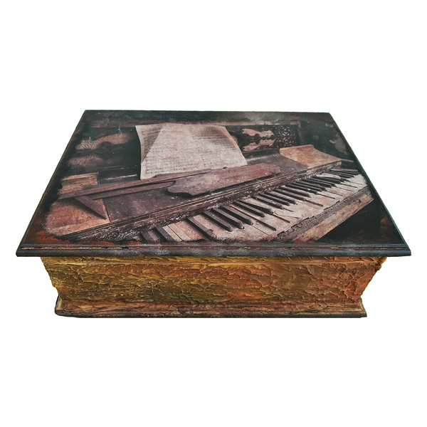Κουτί από ξύλο MDF (30*10cm) - ξύλο, οργάνωση & αποθήκευση, κοσμηματοθήκη, ξύλινα διακοσμητικά, κουτιά αποθήκευσης - 2