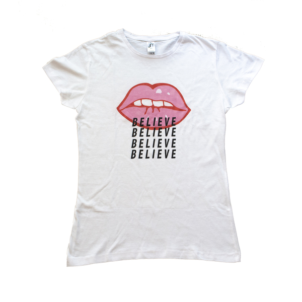 Believe t-shirt - γυναικεία, κορίτσι - 3