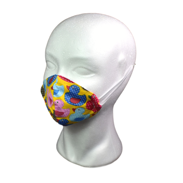 Μάσκα προστασίας παιδική 4 επιπέδων!! (3τεμ) - βαμβάκι, κορίτσι, αγόρι, για παιδιά, μάσκες προσώπου, παιδικές μάσκες - 3